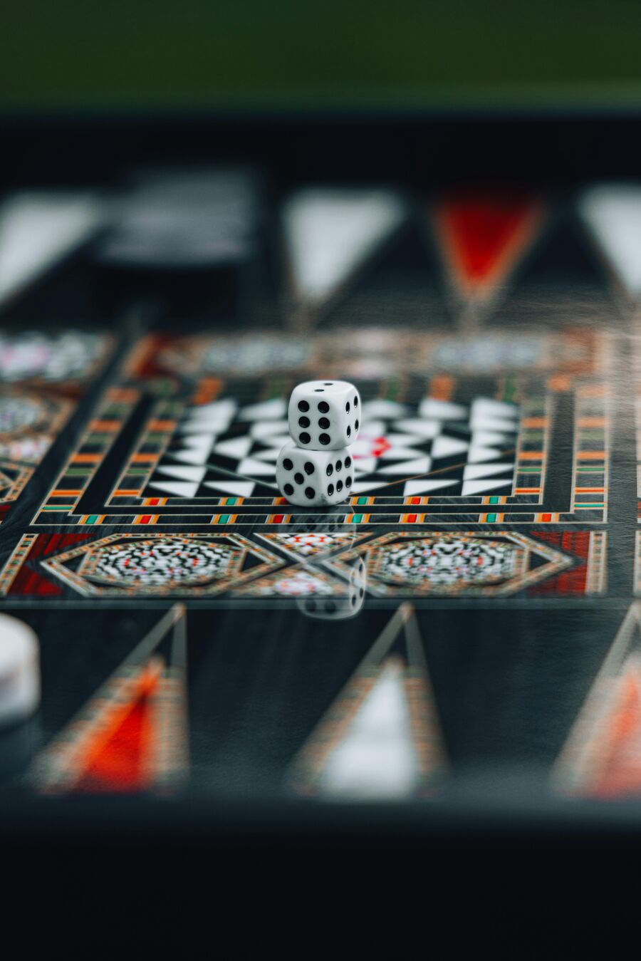 Deluxe Marble Backgammon